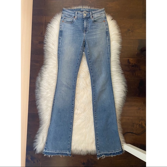 Denim - ❌❌SOLD❌❌ ETICA Low Rise Split Hem Flare Jeans